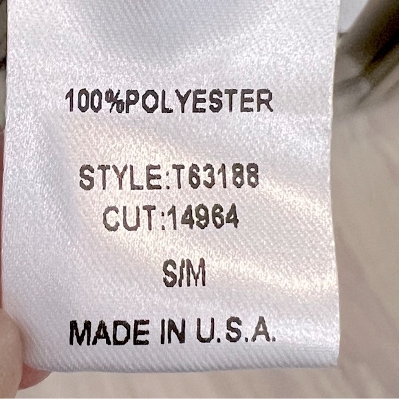 ODDY Beige with Black Stripes Peasant Style Top - Picture 5 of 7